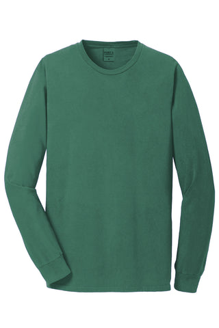 Port & Company Beach Wash Garment-Dyed Long Sleeve Tee (Nordic Green)