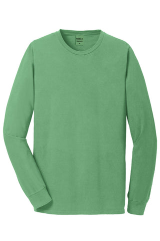 Port & Company Beach Wash Garment-Dyed Long Sleeve Tee (Safari)