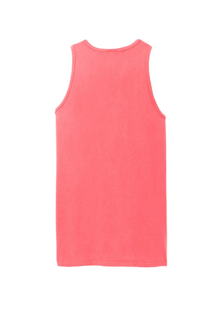 Port & Company Beach Wash Garment-Dyed Tank (Neon Coral)