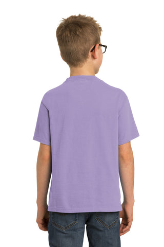 Port & Company Youth Beach Wash Garment-Dyed Tee (Amethyst)