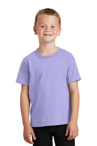 Port & Company Youth Beach Wash Garment-Dyed Tee (Amethyst)