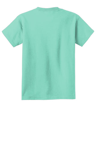 Port & Company Youth Beach Wash Garment-Dyed Tee (Cool Mint)