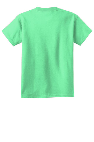 Port & Company Youth Beach Wash Garment-Dyed Tee (Jadeite)