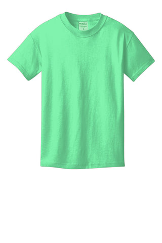 Port & Company Youth Beach Wash Garment-Dyed Tee (Jadeite)