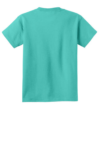 Port & Company Youth Beach Wash Garment-Dyed Tee (Peacock)