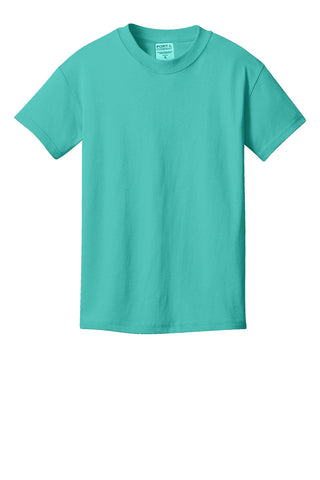 Port & Company Youth Beach Wash Garment-Dyed Tee (Peacock)