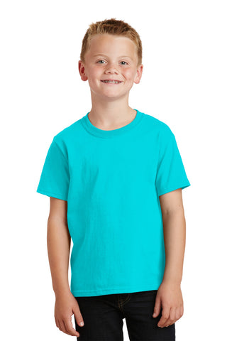 Port & Company Youth Beach Wash Garment-Dyed Tee (Tidal Wave)