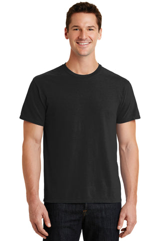 Port & Company Beach Wash Garment-Dyed Tee (Black)