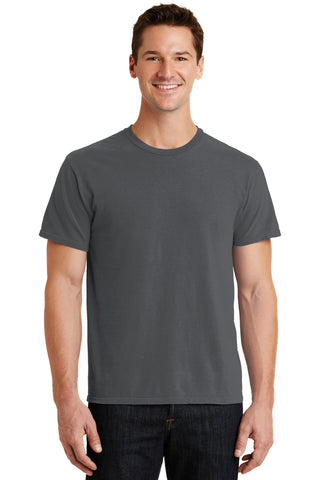 Port & Company Beach Wash Garment-Dyed Tee (Coal)