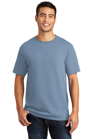 Port & Company Beach Wash Garment-Dyed Tee (Faded Denim)