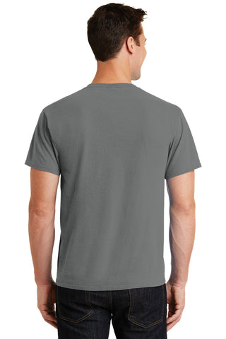 Port & Company Beach Wash Garment-Dyed Tee (Pewter)