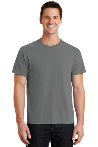 Port & Company Beach Wash Garment-Dyed Tee (Pewter)