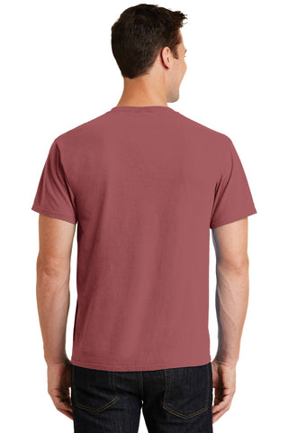 Port & Company Beach Wash Garment-Dyed Tee (Red Rock)