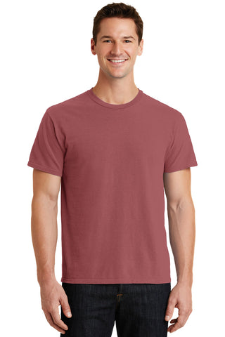 Port & Company Beach Wash Garment-Dyed Tee (Red Rock)