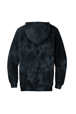 Port & Company Crystal Tie-Dye Pullover Hoodie (Black)