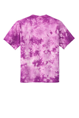 Port & Company Youth Crystal Tie-Dye Tee (Purple)