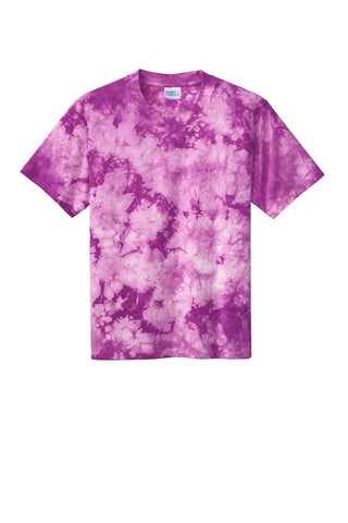 Port & Company Youth Crystal Tie-Dye Tee (Purple)