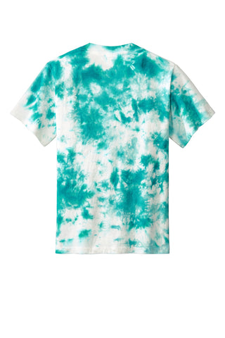 Port & Company Youth Crystal Tie-Dye Tee (Teal)