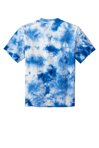 Port & Company Youth Crystal Tie-Dye Tee (True Royal)