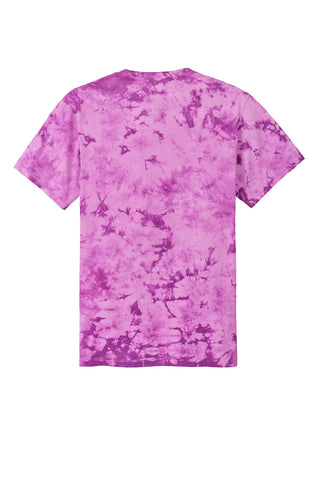 Port & Company Crystal Tie-Dye Tee (Purple)