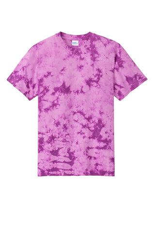 Port & Company Crystal Tie-Dye Tee (Purple)