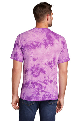 Port & Company Crystal Tie-Dye Tee (Purple)