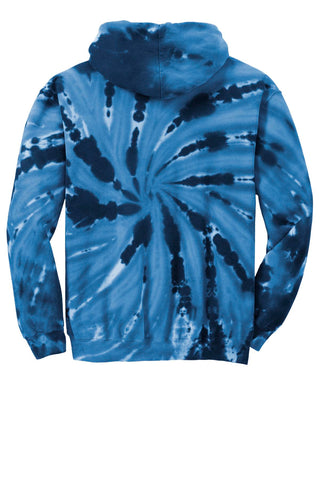 Port & Company Youth Tie-Dye Pullover Hooded Sweatshirt (Navy)