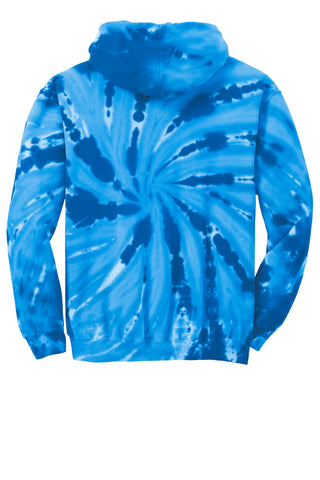 Port & Company Youth Tie-Dye Pullover Hooded Sweatshirt (Royal)