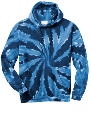 Port & Company Tie-Dye Pullover Hooded Sweatshirt (Navy)