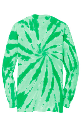 Port & Company Tie-Dye Long Sleeve Tee (Kelly)