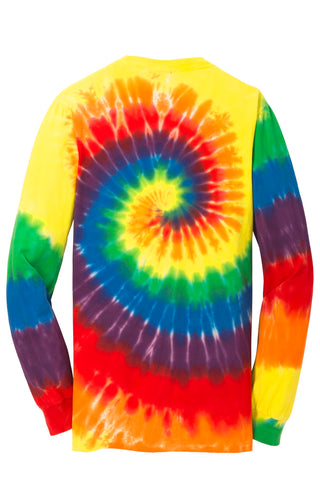 Port & Company Tie-Dye Long Sleeve Tee (Rainbow)