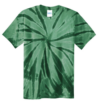 Port & Company Youth Tie-Dye Tee (Forest Green)