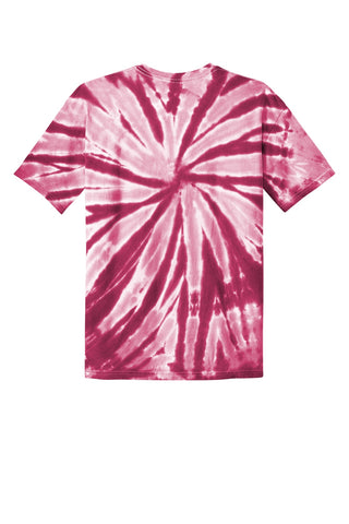 Port & Company Youth Tie-Dye Tee (Maroon)