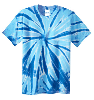 Port & Company Youth Tie-Dye Tee (Royal)