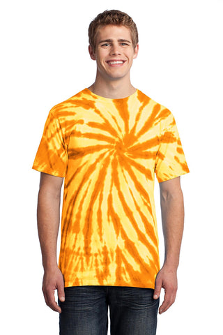 Port & Company Tie-Dye Tee (Gold)