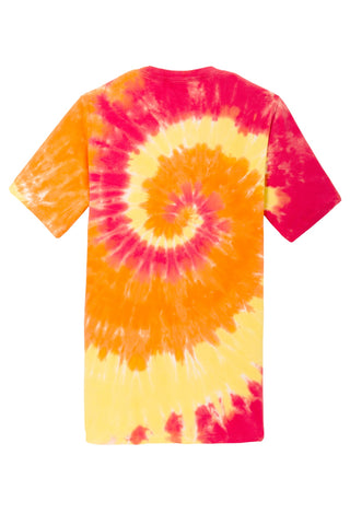 Port & Company Tie-Dye Tee (Blaze Rainbow)