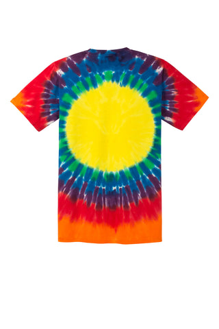 Port & Company Youth Window Tie-Dye Tee (Rainbow)