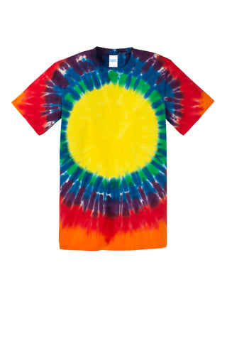 Port & Company Youth Window Tie-Dye Tee (Rainbow)