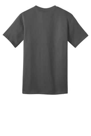 Port & Company Ring Spun Cotton Tee (Charcoal)