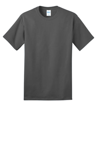 Port & Company Ring Spun Cotton Tee (Charcoal)