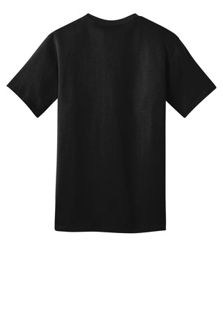 Port & Company Ring Spun Cotton Tee (Jet Black)