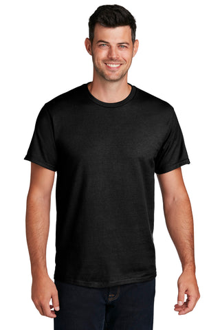 Port & Company Ring Spun Cotton Tee (Jet Black)