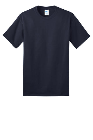 Port & Company Ring Spun Cotton Tee (Navy)