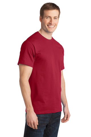 Port & Company Ring Spun Cotton Tee (Red)