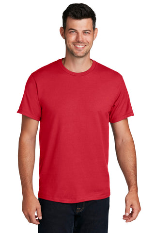Port & Company Ring Spun Cotton Tee (Red)