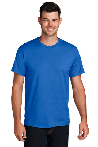 Port & Company Ring Spun Cotton Tee (Royal)