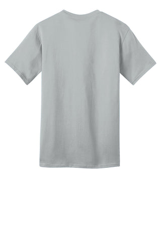 Port & Company Ring Spun Cotton Tee (Silver)