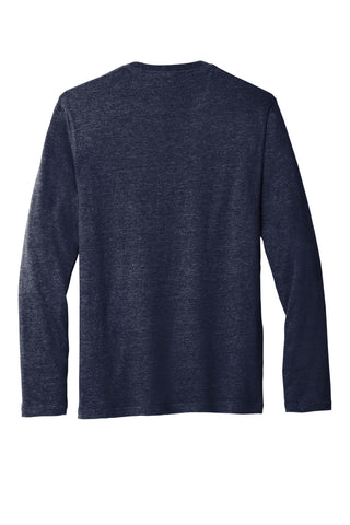 Port & Company Tri-Blend Long Sleeve Tee (Team Navy Heather)