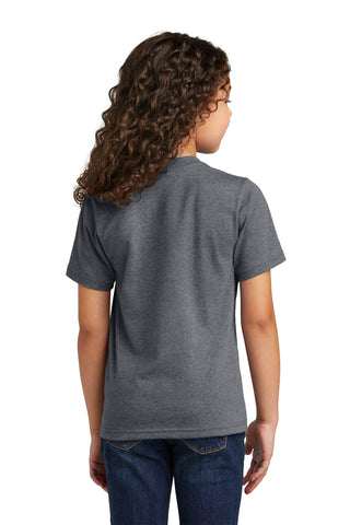 Port & Company Youth Tri-Blend Tee (Graphite Heather)