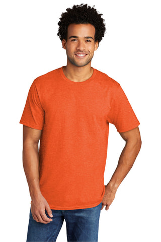 Port & Company Tri-Blend Tee (Deep Orange Heather)